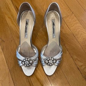 Brian Atwood Silver Heels